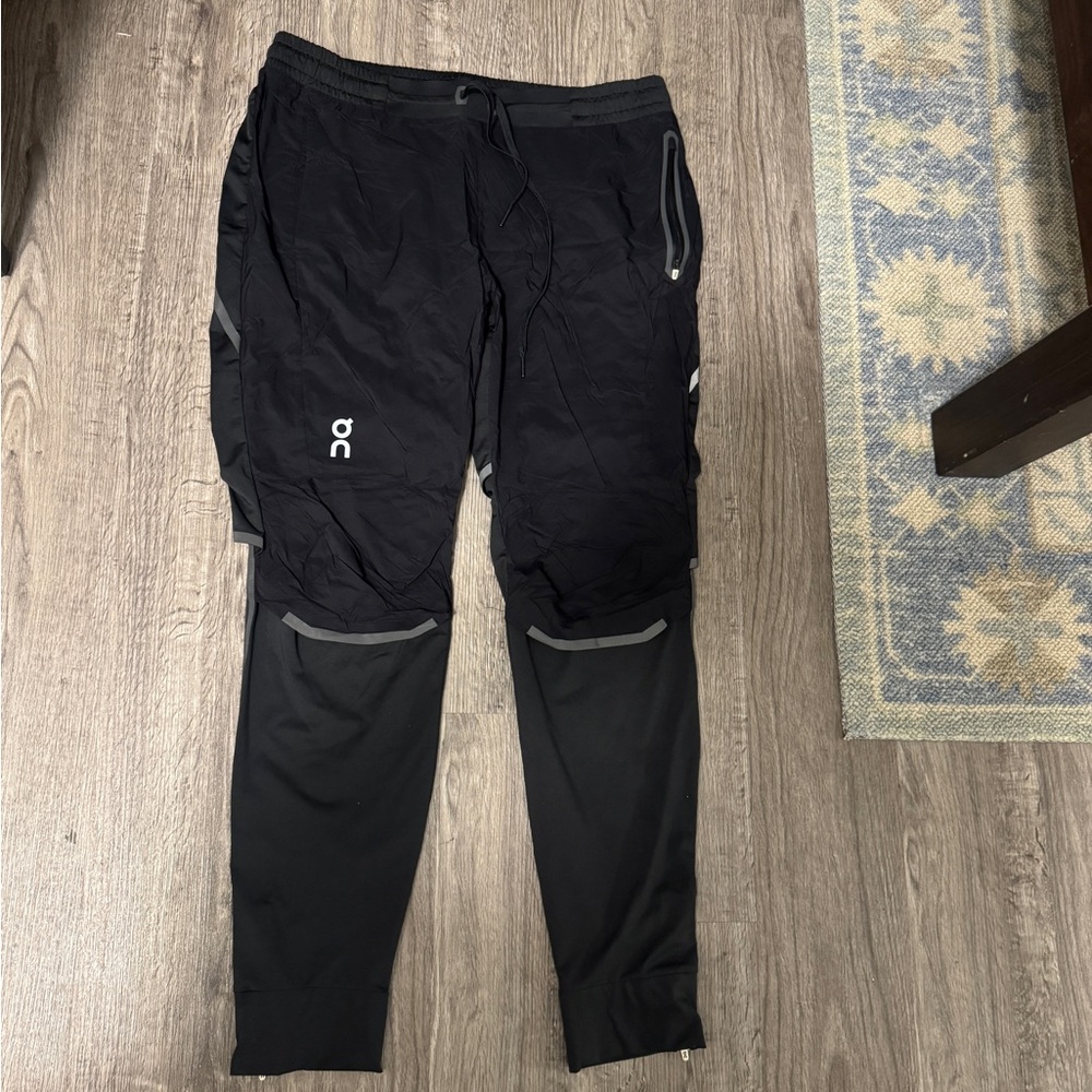 On Running Men's Black Weather Pants